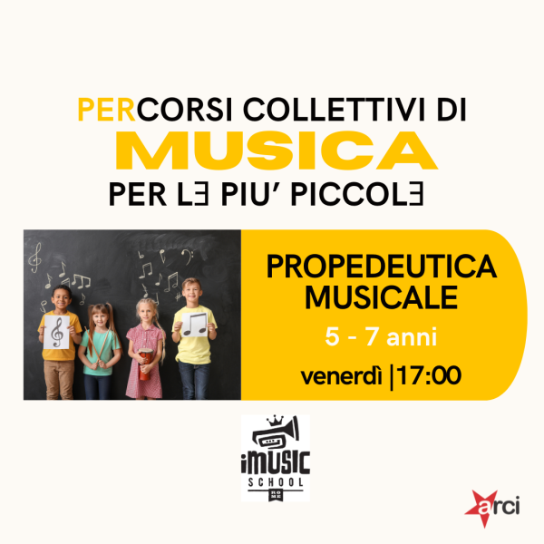 Propedeutica Musicale - PERCORSI COLLETTIVI di MUSICA per BAMBINƎ