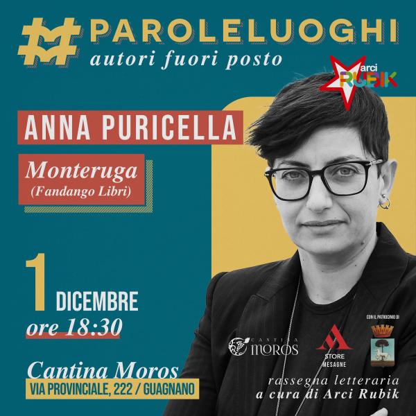 rassegna letteraria "Paroleluoghi" - Anna Puricella presenta "Monteruga"