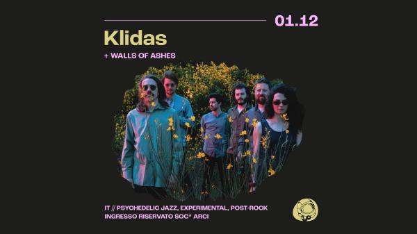 Klidas + Wall of Ashes - Live | Circolo Gagarin