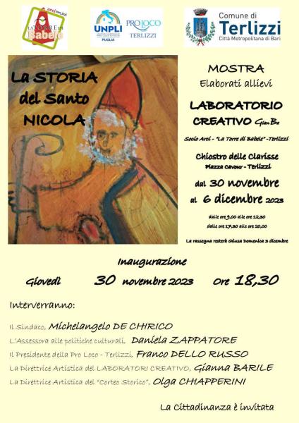 LA STORIA DEL SANTO NICOLA