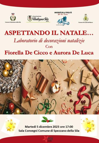 ASPETTANDO IL NATALE… Laboratorio di decorazioni natalizie