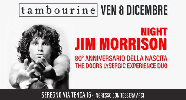 JIM MORRISON NIGHT - THE DOORS LYSERGIC EXPERIENCE DUO