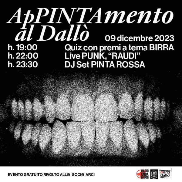 ApPINTAmento al Dallò!