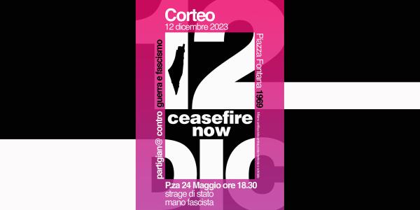 12 Dicembre: Corteo per le vittime della strage di Stato e contro le guerre