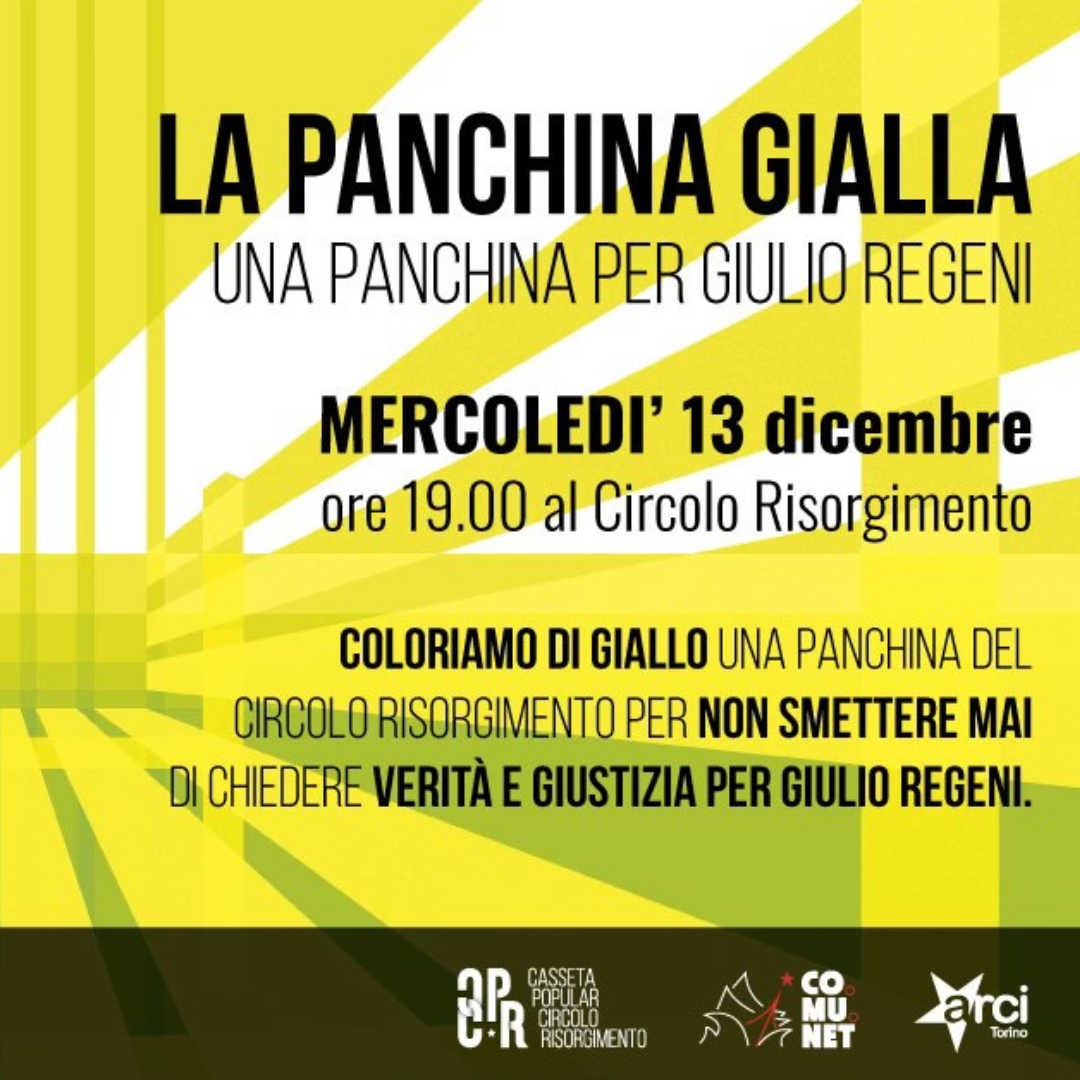 La panchina gialla 