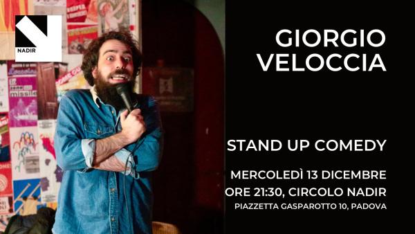 GIORGIO VELOCCIA - Stand up comedy