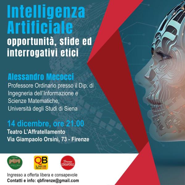 Intelligenza Artificiale • opportunità, sfide ed interrogativi (conferenza)