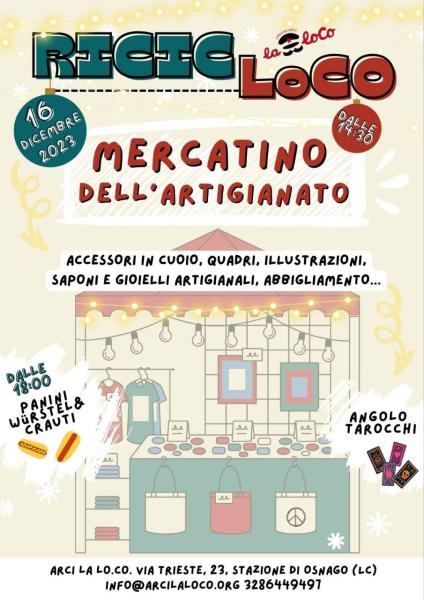 🎄RicicLo.Co. - Mercatino dell'artigianato 2023!