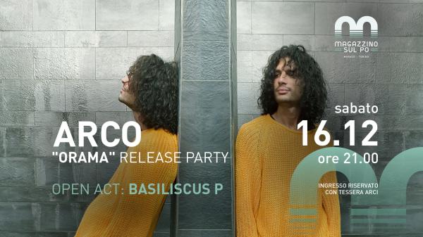 Arco – “Orama” release party – open act: Basiliscus P