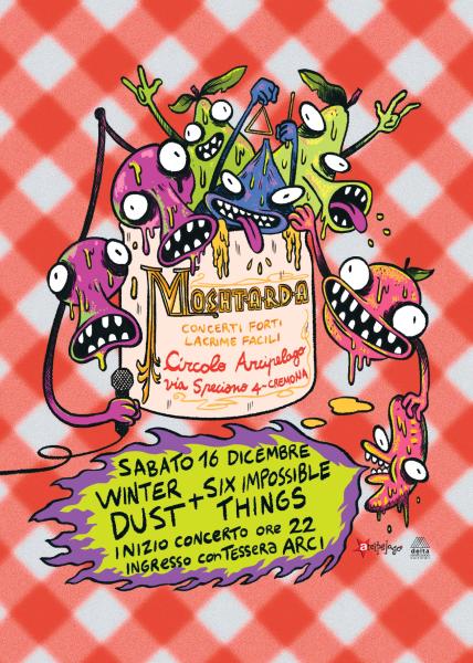 MOSHTARDA: Winter Dust + Six Impossible Things • Circolo Arcipelago, Cremona