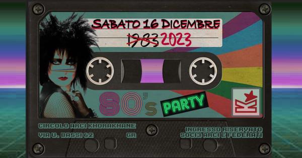 Back to the future! 80's party