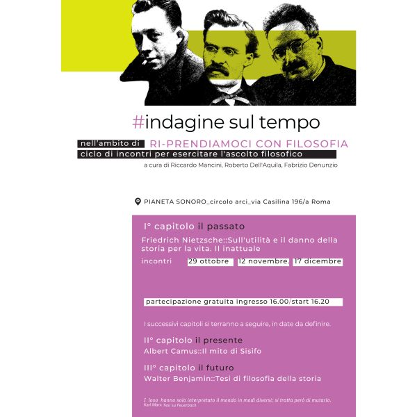 RI-PRENDIAMOCI CON FILOSOFIA