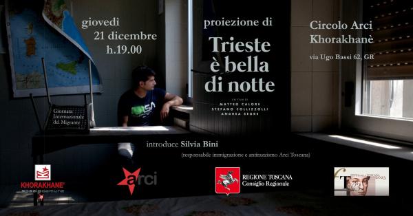 Proiezione docufilm "Trieste è bella di notte" - Giornata Internazionale del Migrante