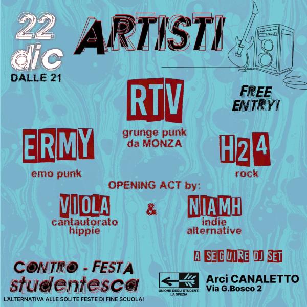 CONTRO-FESTA STUDENTESCA!