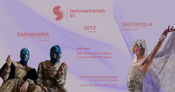 Shikkeria *TechnoSfrantah 01*: SARABAMBA + SANTAVIOLA live/djset