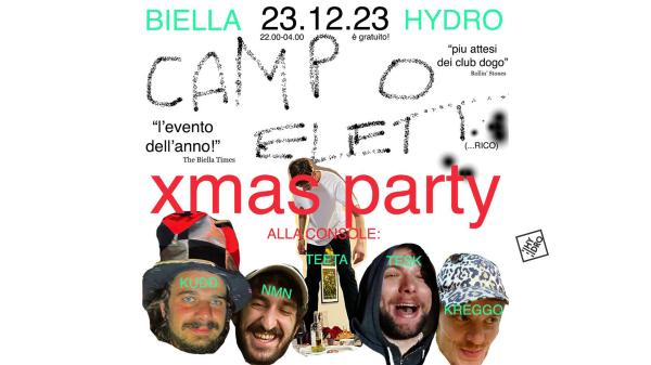 Campo Elettrico xmas party
