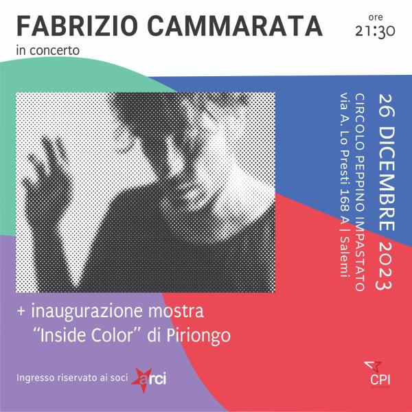 Fabrizio Cammarata in concerto