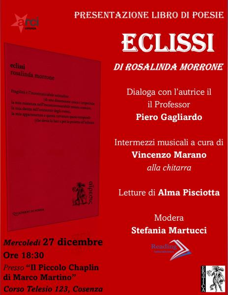 Presentazione libro di poesie "ECLISSI"