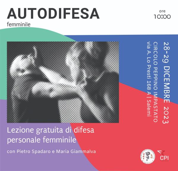 Lezione gratuita di difesa personale femminile