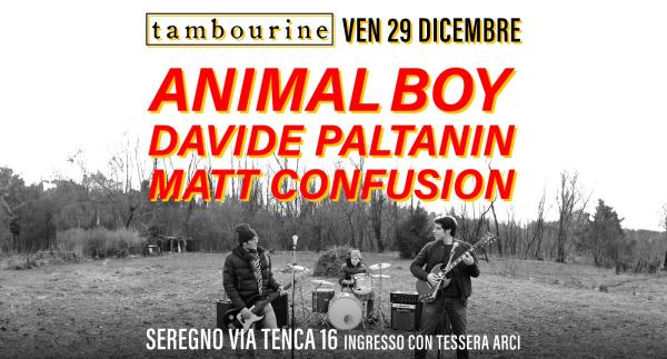 ANIMAL BOY • DAVIDE PALTANIN • MATT CONFUSION