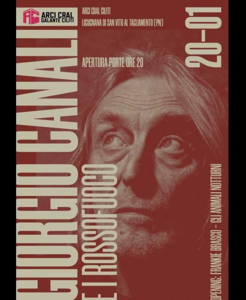 GIORGIO CANALI E I ROSSOFUOCO IN CONCERTO