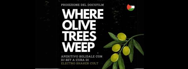 Proiezione "Where the olive trees weep"