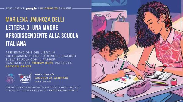 PRESENTAZIONE DEL LIBRO “LETTERA DI UNA MADRE AFRODISCENDENTE ALLA SCUOLA ITALIANA