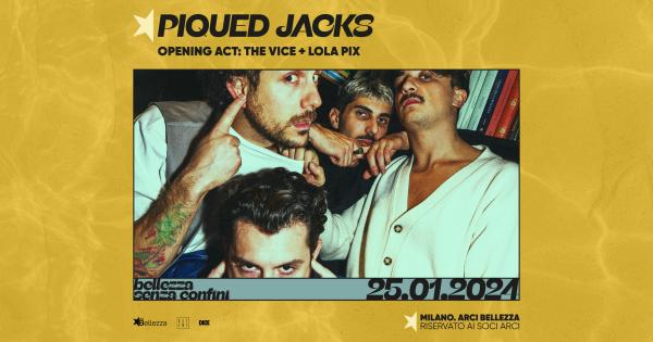 PIQUED JACKS