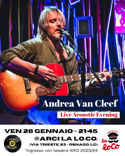 Live Acoustic Evening - Andrea Van Cleef LIVE