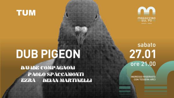 DUB PIGEON (Paolo Spaccamonti - Ezra - Deian Martinelli - Davide Compagnoni) in concerto