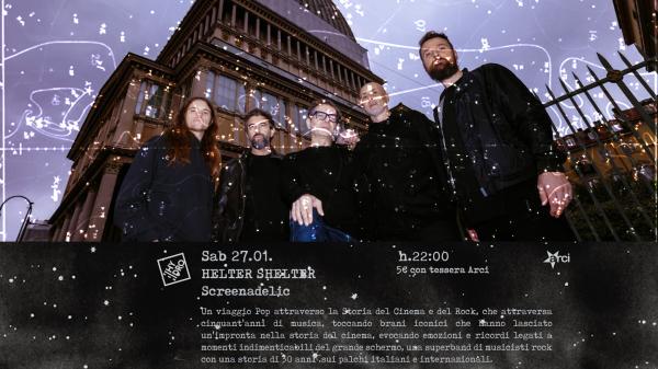 HELTER SHELTER Screenadelic live