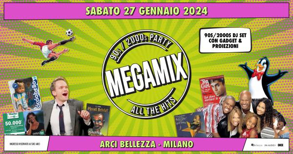 MEGAMIX 90S/2000S PARTY