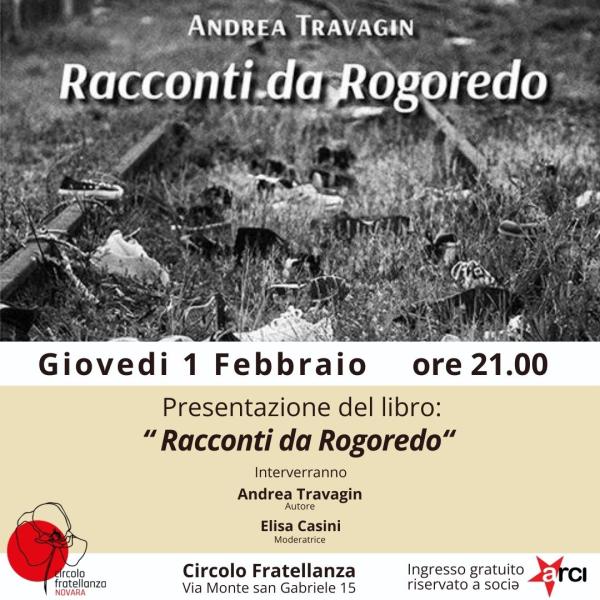 Presentazione del libro "Racconti da Rogoredo" con l'autore Andrea Travagin