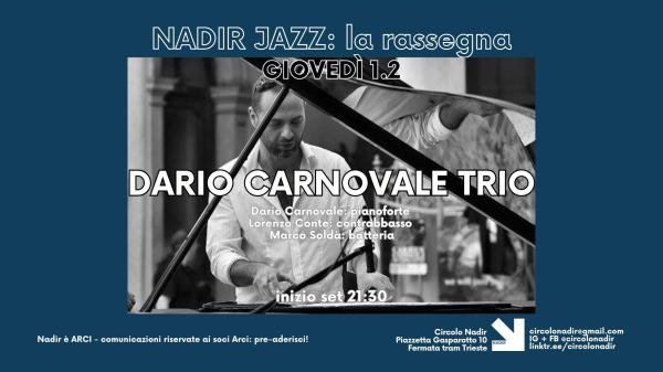 DARIO CARNOVALE TRIO