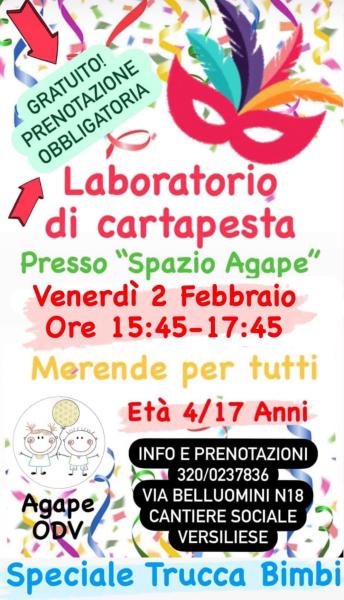 Laboratorio di Cartapesta