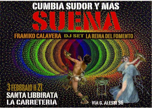 SUENA CUMBIA, SUDOR Y MAS,