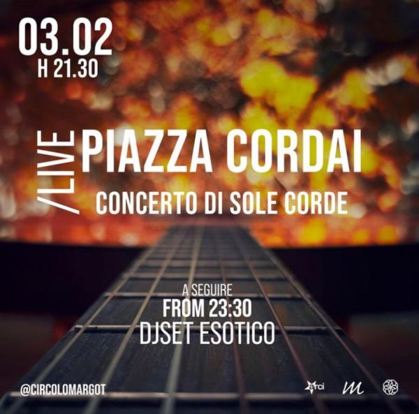 LIVE / PIAZZA CORDAI - Concerto di sole corde