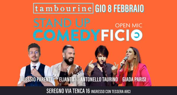 STAND-UP COMEDYFICIO: ELIANTO • GIADA PARISI • ANTONELLO TAURINO