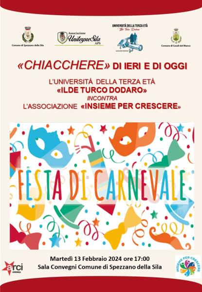 "Chiacchere di ieri e di oggi"