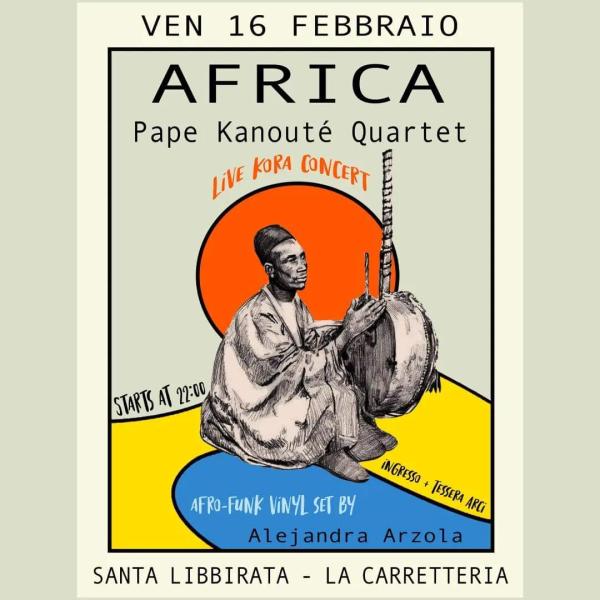 Papa Kanoutè Quartet + Alejandra Arzola Funk Vinyl djset