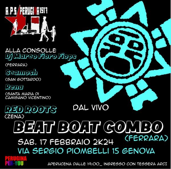 Combat Roots Reggae:  Beat Boat Combo + Red Roots