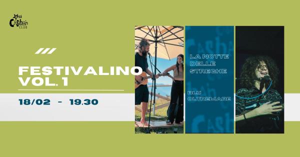 FESTIVALINO VOL.1 - La notte delle streghe + Blu oltremare
