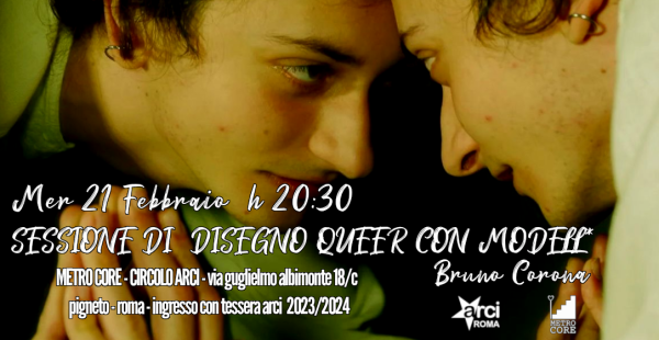 SESSIONE DI DISEGNO QUEER CON MODELL*