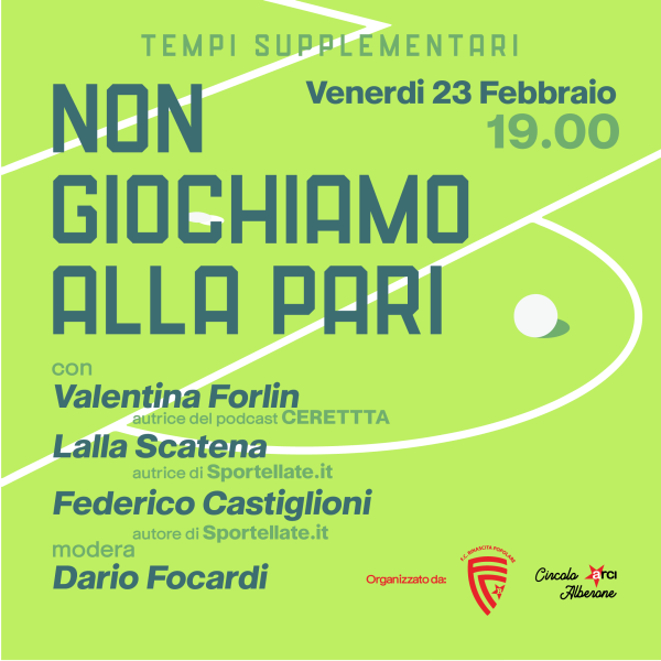 NON GIOCHIAMO ALLA PARI