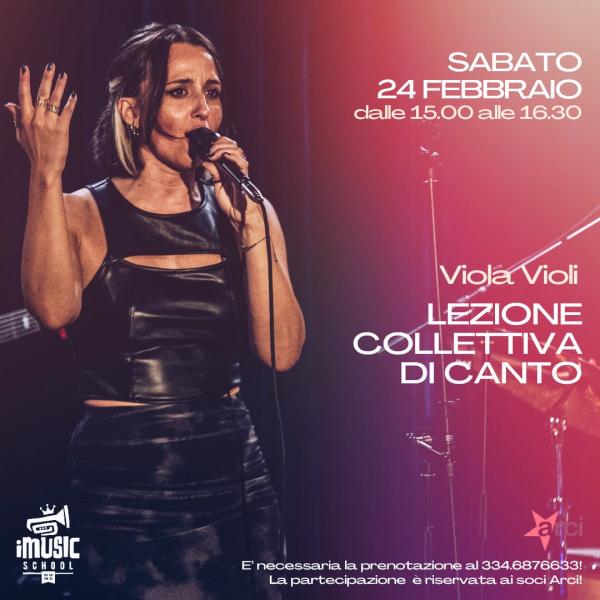 Lezione di Canto Collettiva con Viola Violi