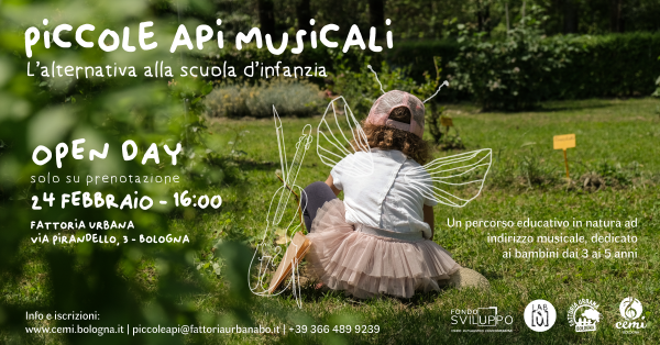 OPEN DAY- Piccole api musicali (alternativa alla scuola d'infanzia)