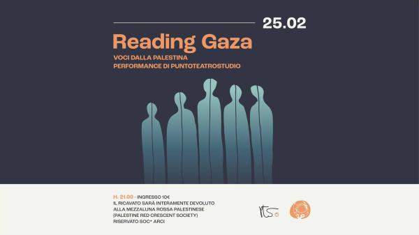 Reading Gaza - Voci dalla Palestina | Circolo Gagarin