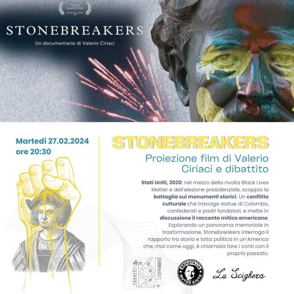 "Stonebreakers" di Valerio Ciriaci + dibattito