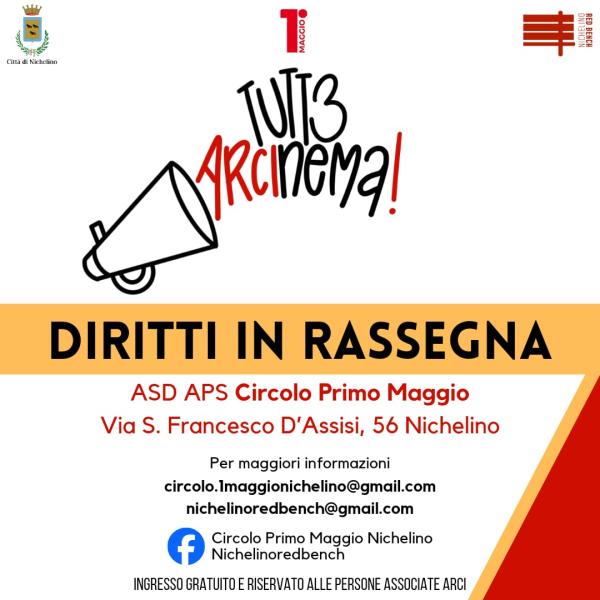 Rassegna cinematografica "Tutt3 ARCInema"