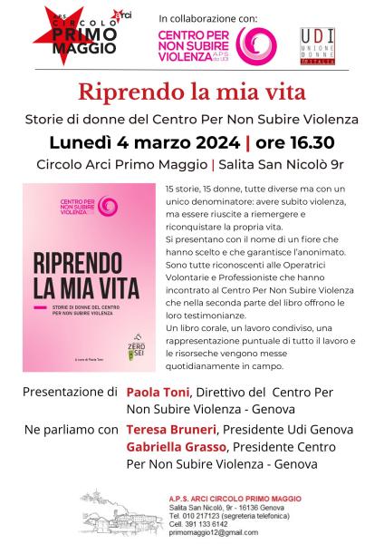 Riprendo la mia vita